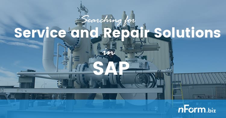 SAP Service and Repair header image